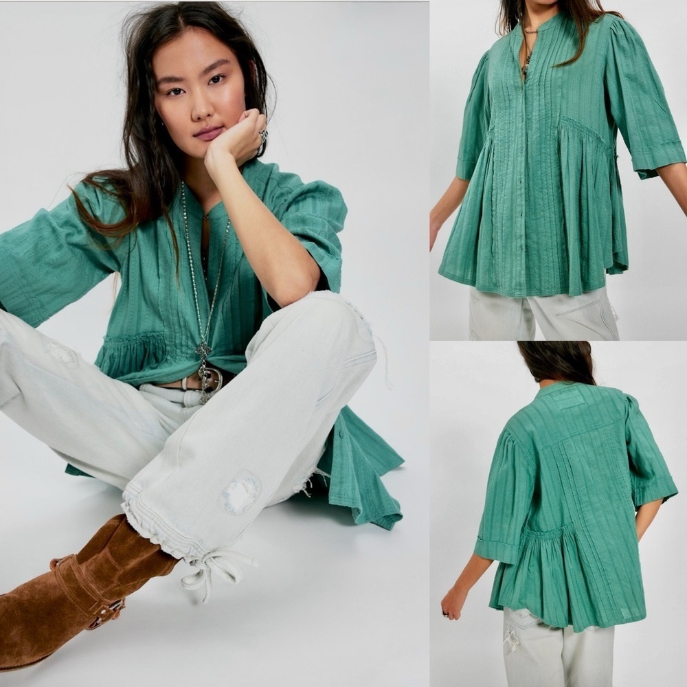 Free People Willow Tunic Top